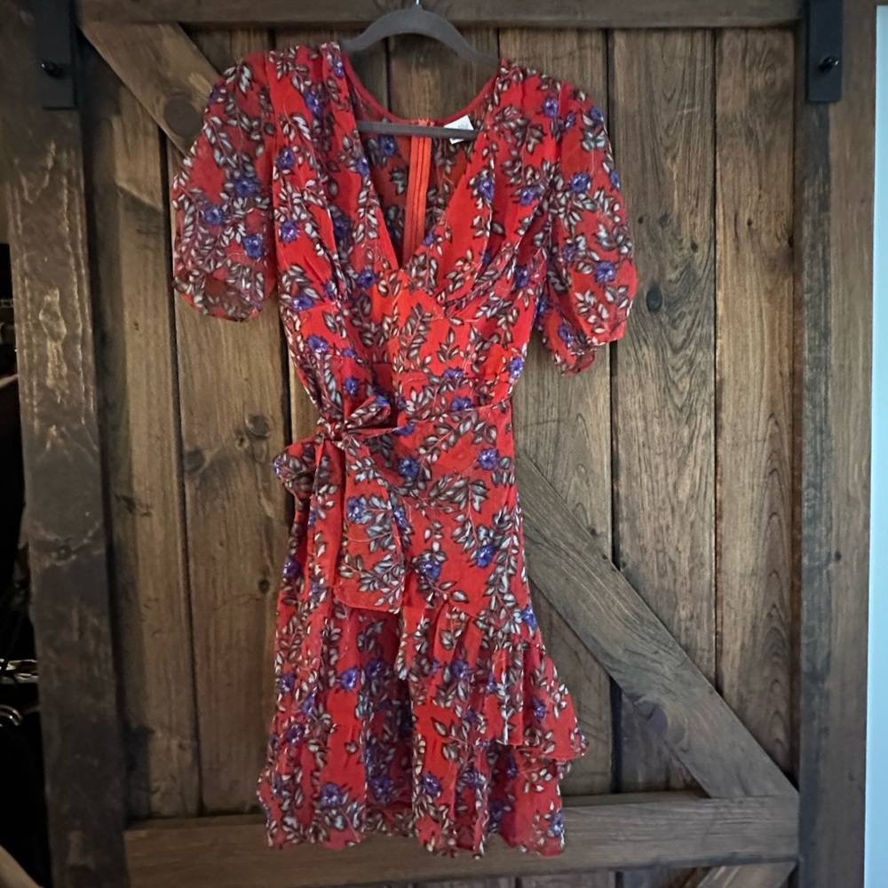 Selfie Leslie wrap dress
